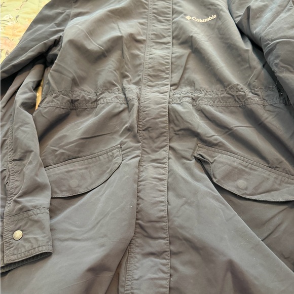 Columbia Jackets & Blazers - Columbia unisex .Womens  Dark Gray Raincoat